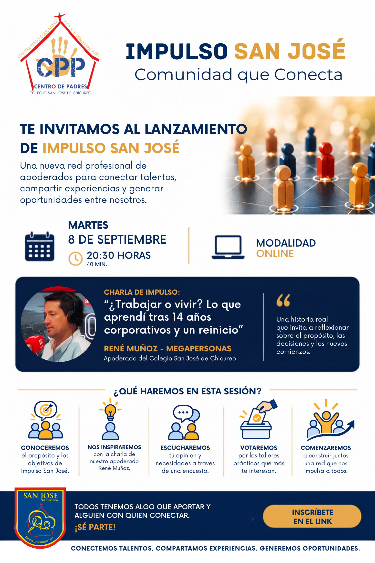 Lanzamiento ImpulsoSJ - Centro de Padres Centro de Padres
